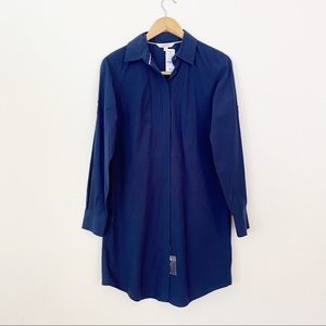 Brooks Brothers Navy Blue Long Sleeve Dress-Size 6